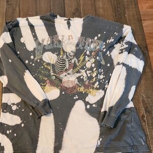 Forever 21 Monochrome Tie-Dye Tee
